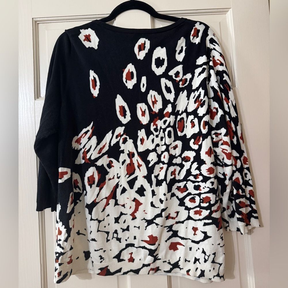 Women’s Talbots Patterned Tunic XL - Picture 2 of 5